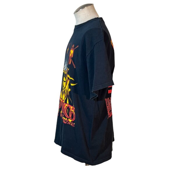 2001 Godsmack Back To School Tour T-Shirt Deftones Size XL Cut Tag Rock Band Tee - Picture 7 of 7